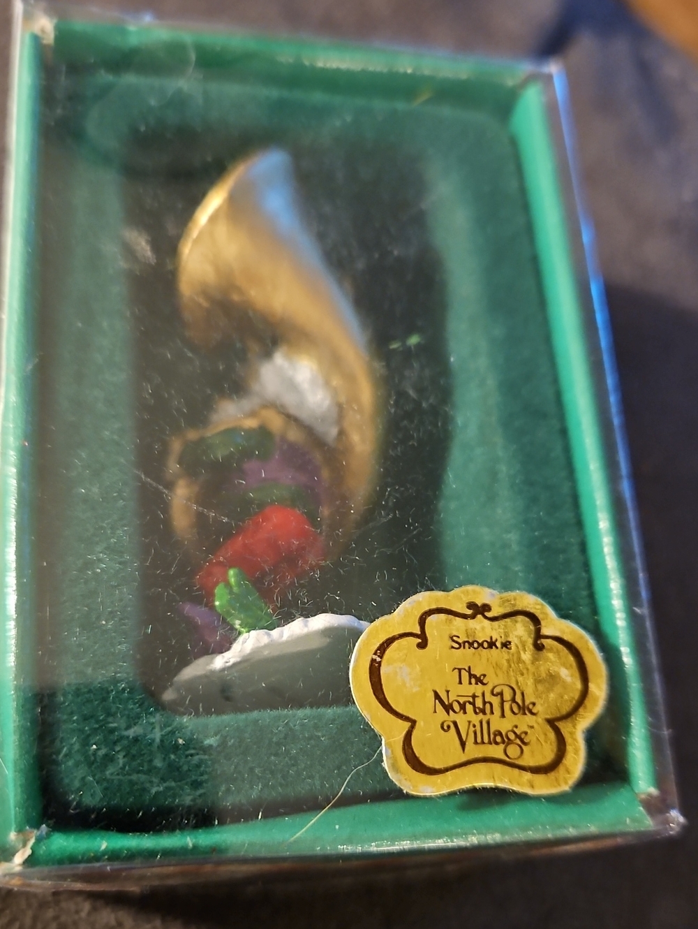 Vintage 1989 Enesco Snookie Elf North Pole Village Pewter Figurine